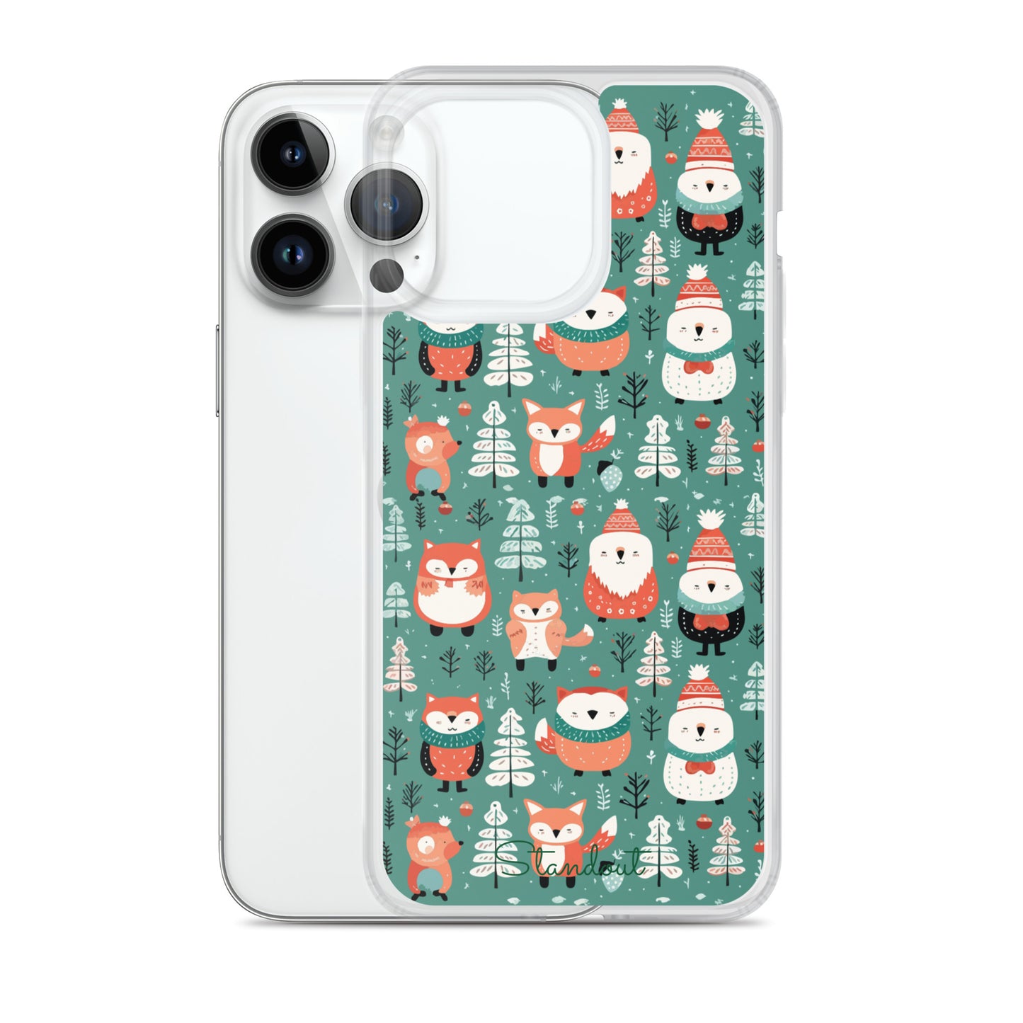 Christmas Spirit Clear Case for iPhone® CCI046