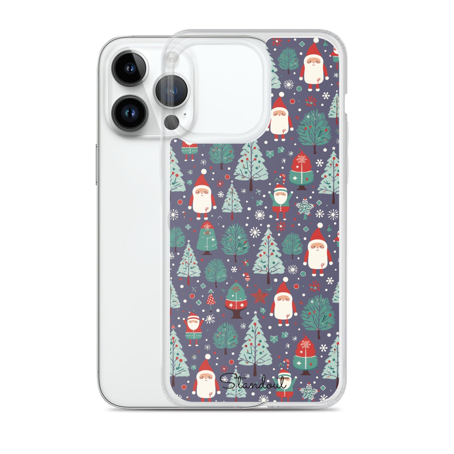 Christmas Spirit Clear Case for iPhone® CCI070