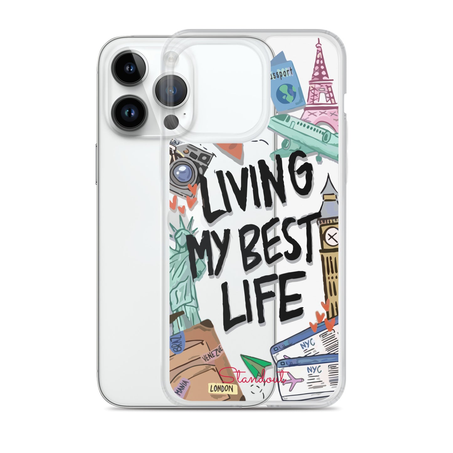 Living my Best Life Clear Case for iPhone® CCI073