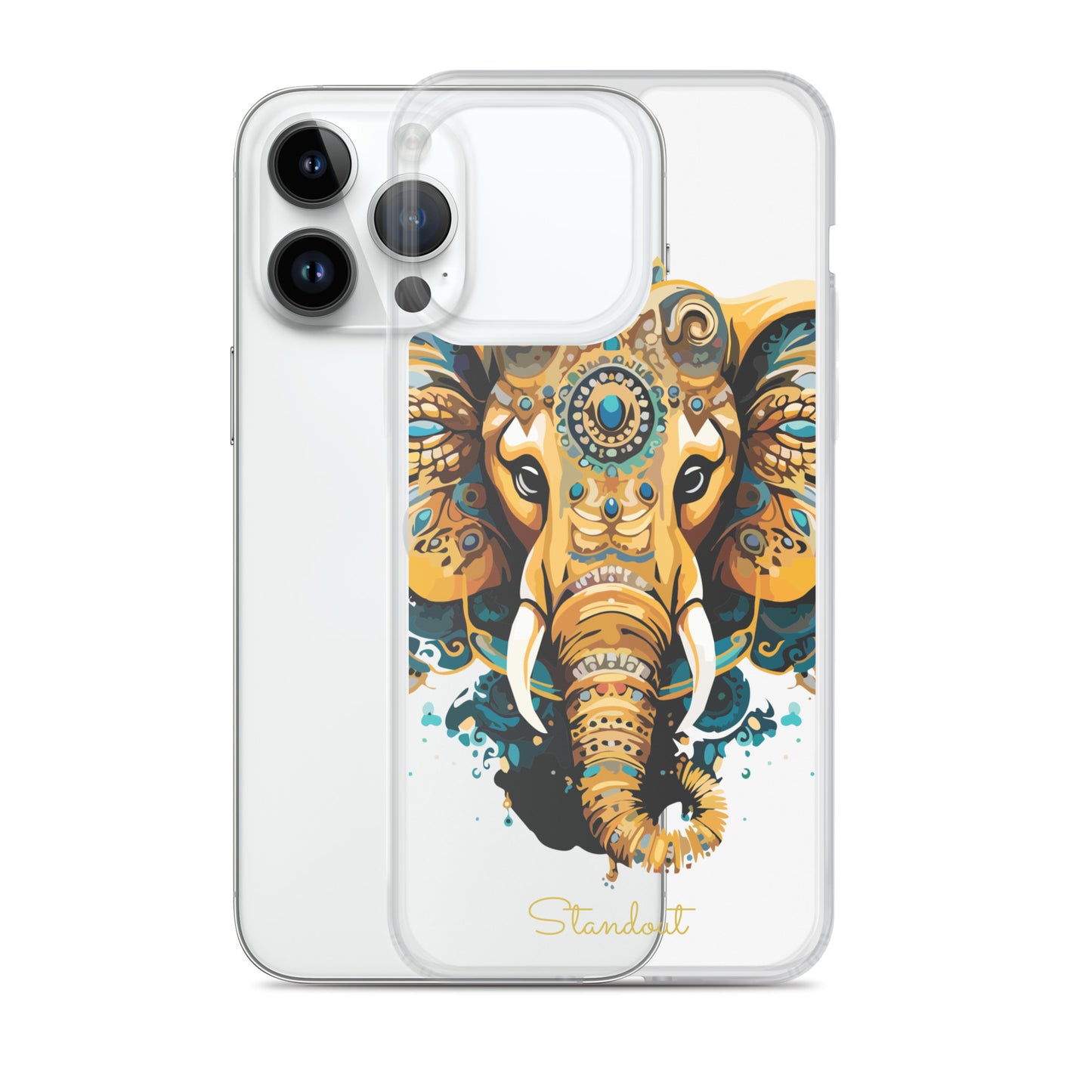 Beautiful Elephant Clear Case for iPhone® CCI077