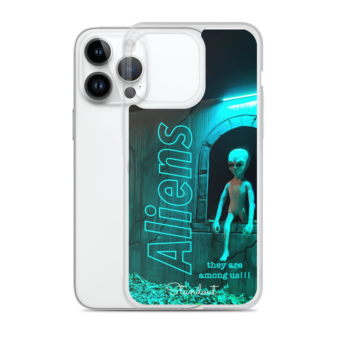 Aliens Clear Case for iPhone® CCI092