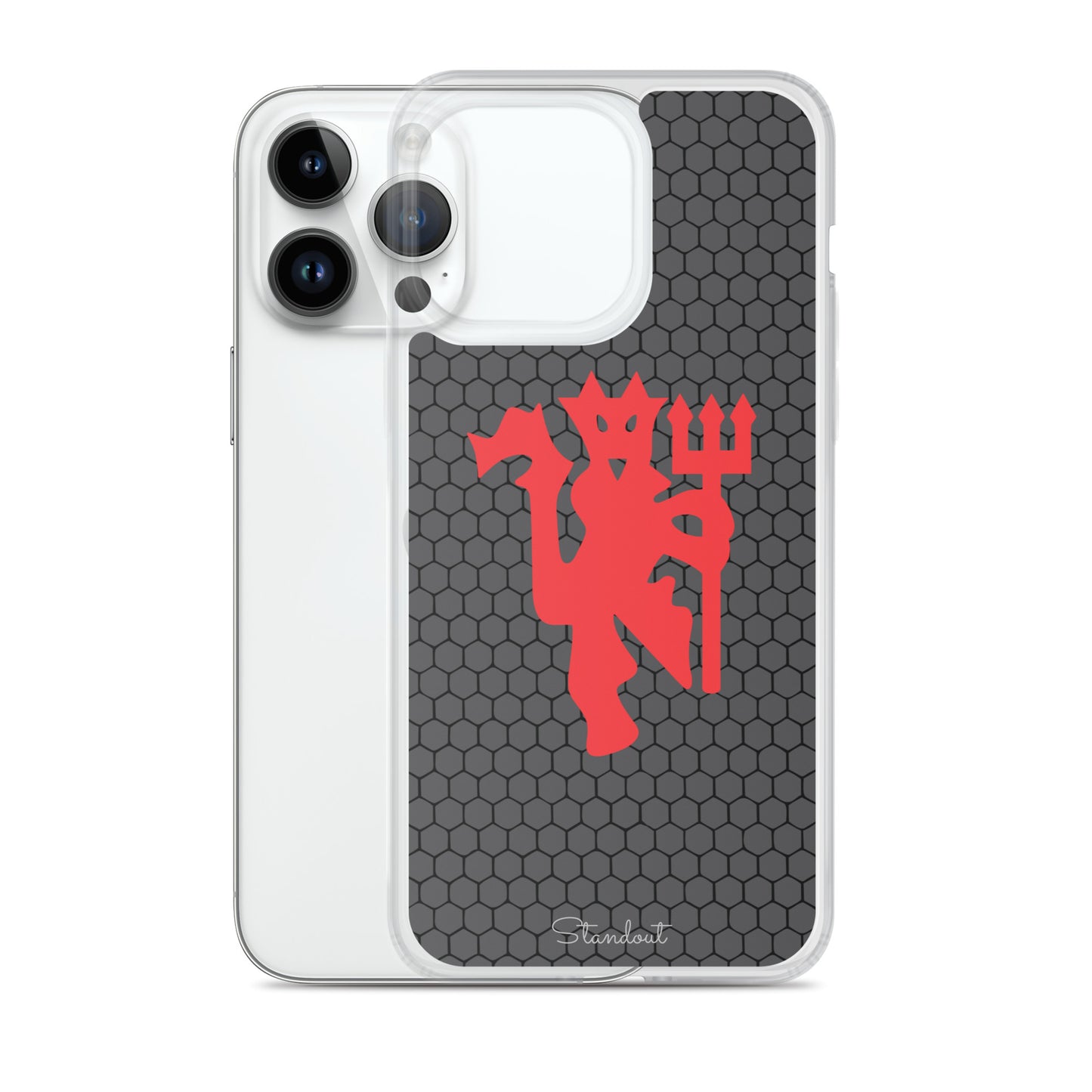 Red Devils Clear Case for iPhone®