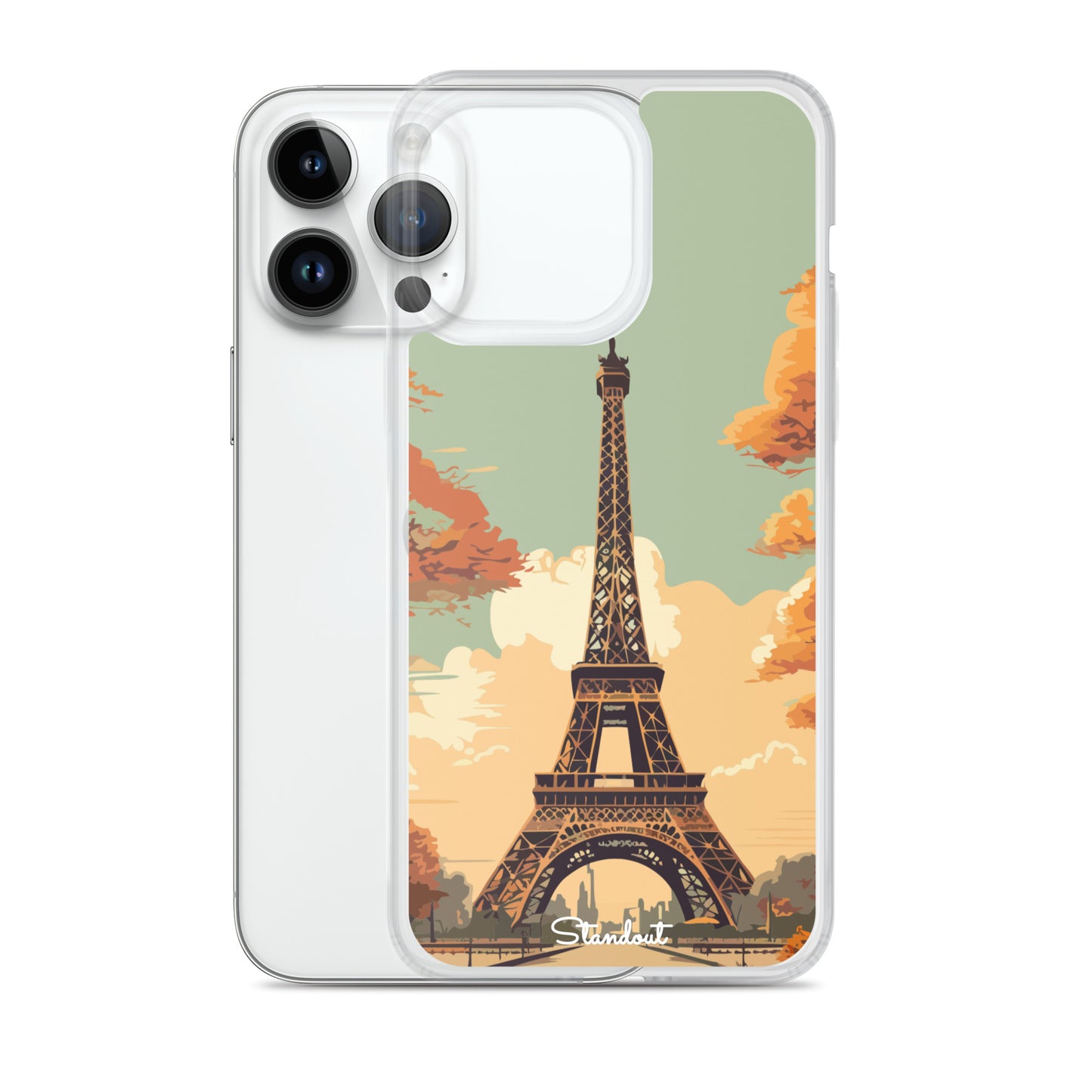 Eiffel Tower Clear Case for iPhone®