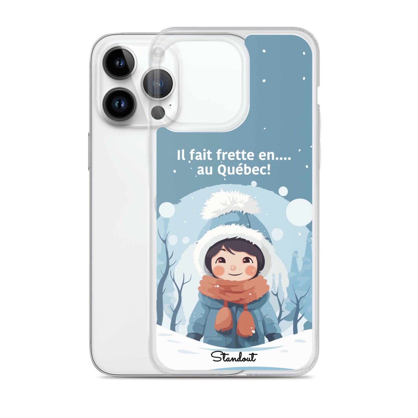 Hiver Québec Clear Case for iPhone®