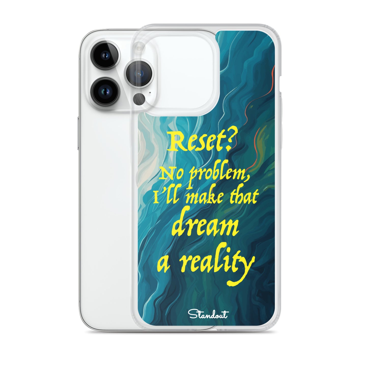 Reset in Life Clear Case for iPhone®