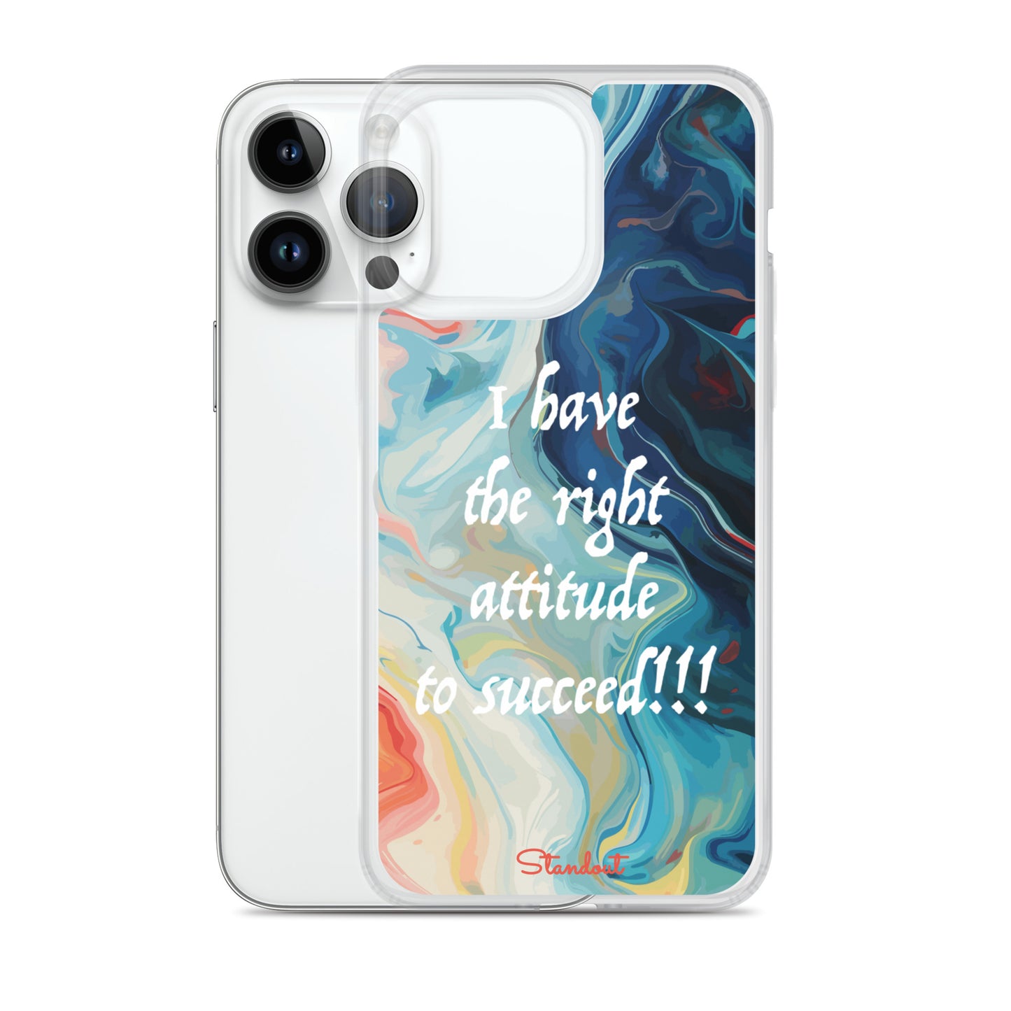 The right attitude Clear Case for iPhone®