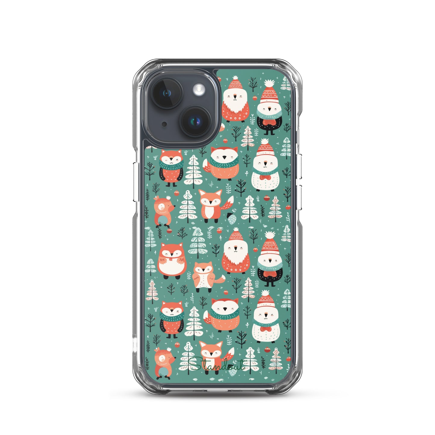 Christmas Spirit Clear Case for iPhone® CCI046