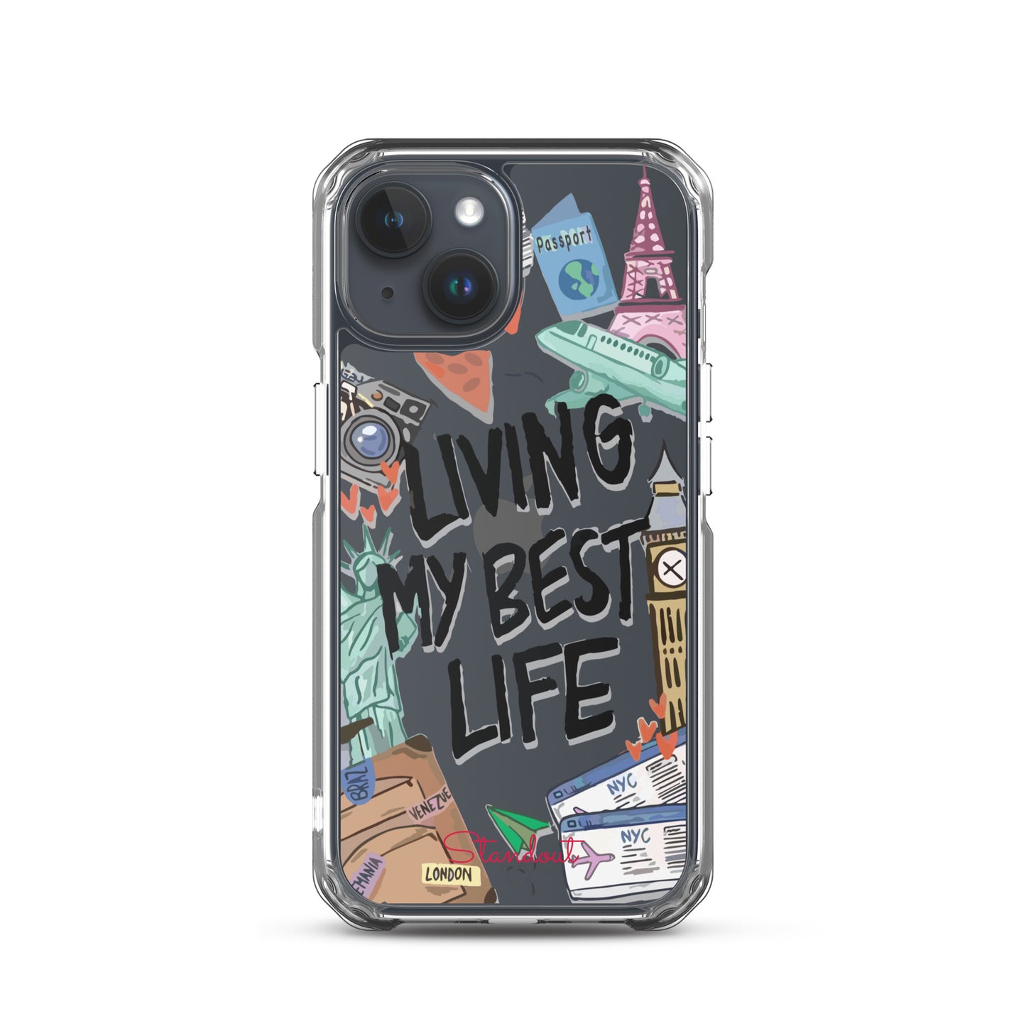 Living my Best Life Clear Case for iPhone® CCI073