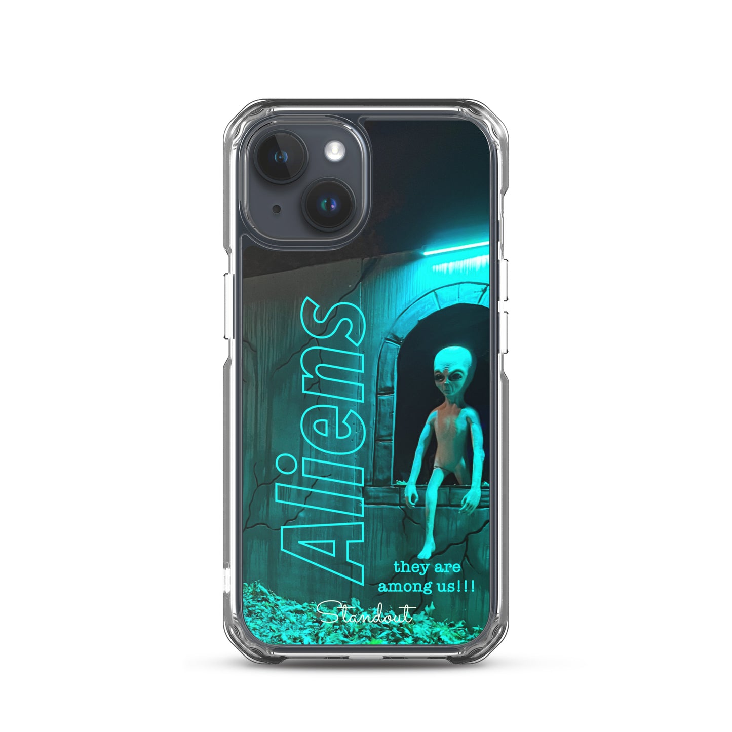 Aliens Clear Case for iPhone® CCI092