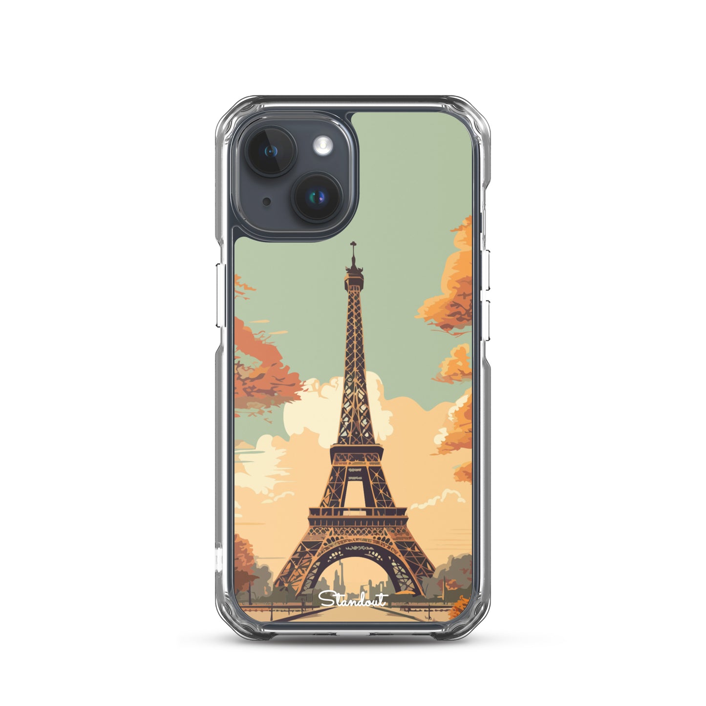 Eiffel Tower Clear Case for iPhone®