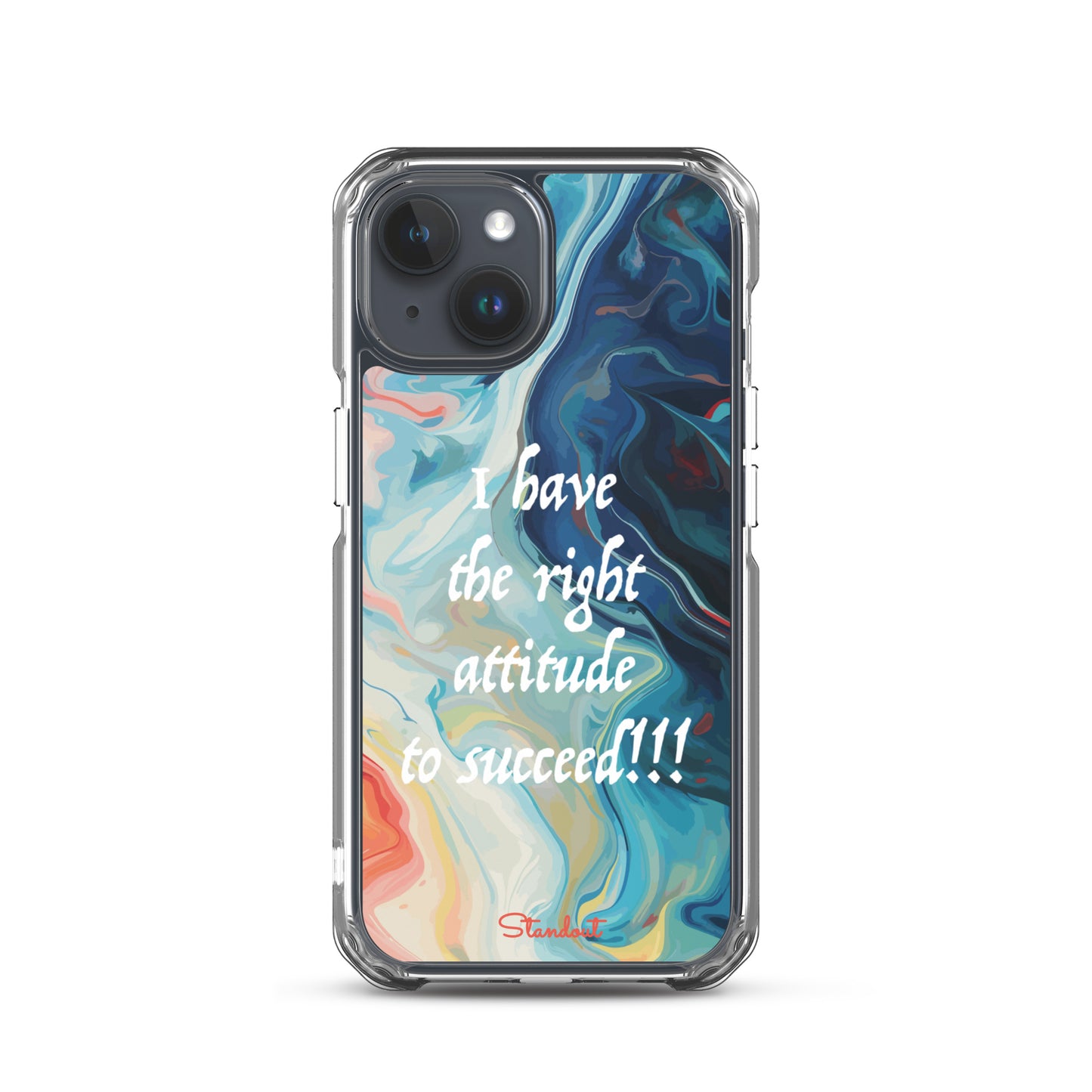 The right attitude Clear Case for iPhone®