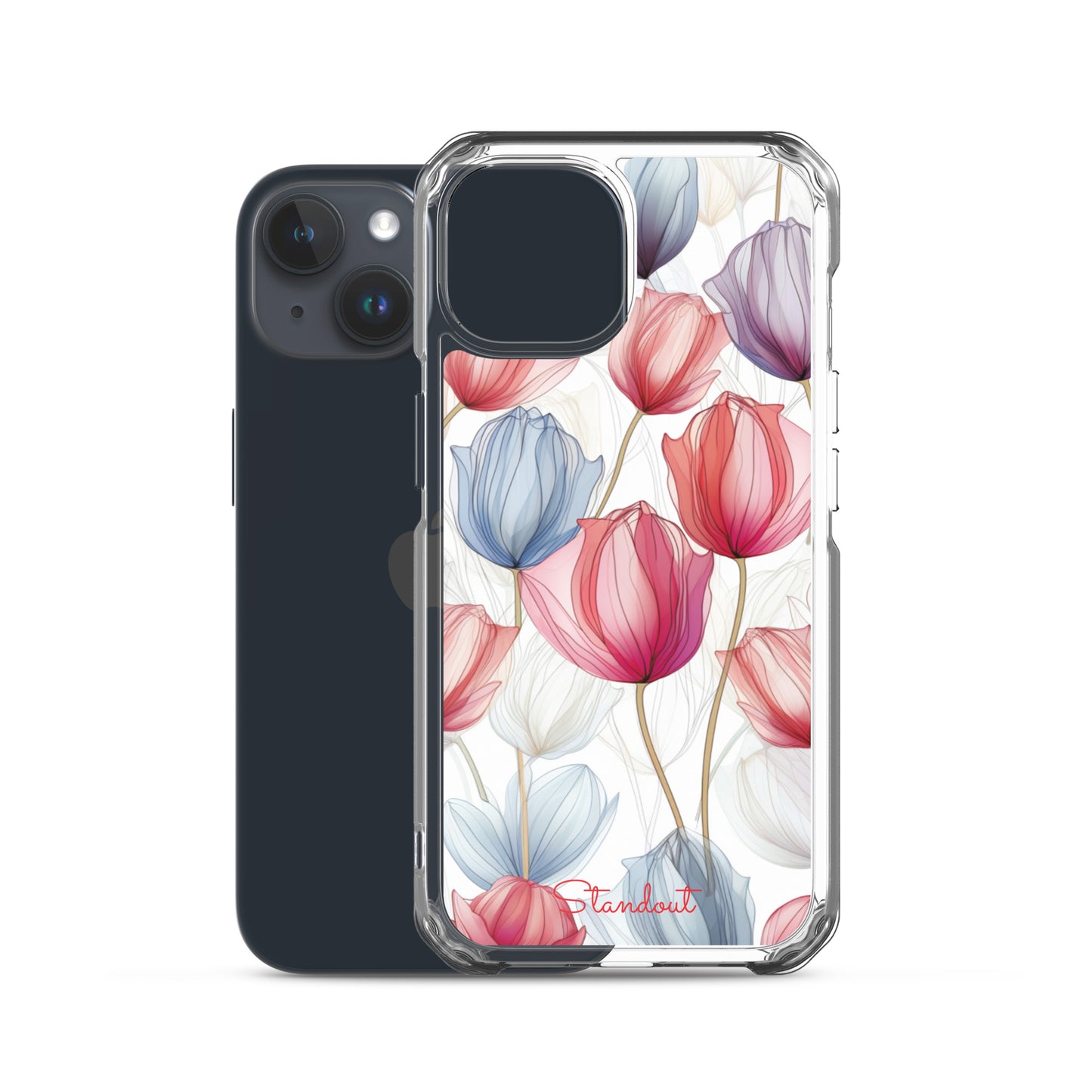 Flowers Tulip Clear Case for iPhone® CCI031