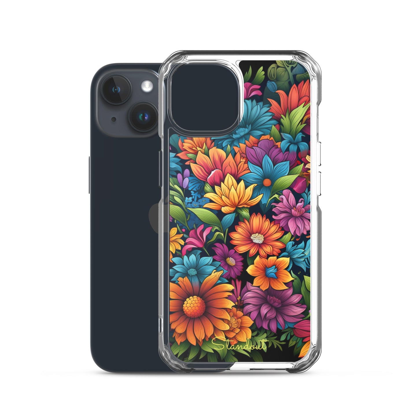 Flowers Multiple Clear Case for iPhone® CCI037