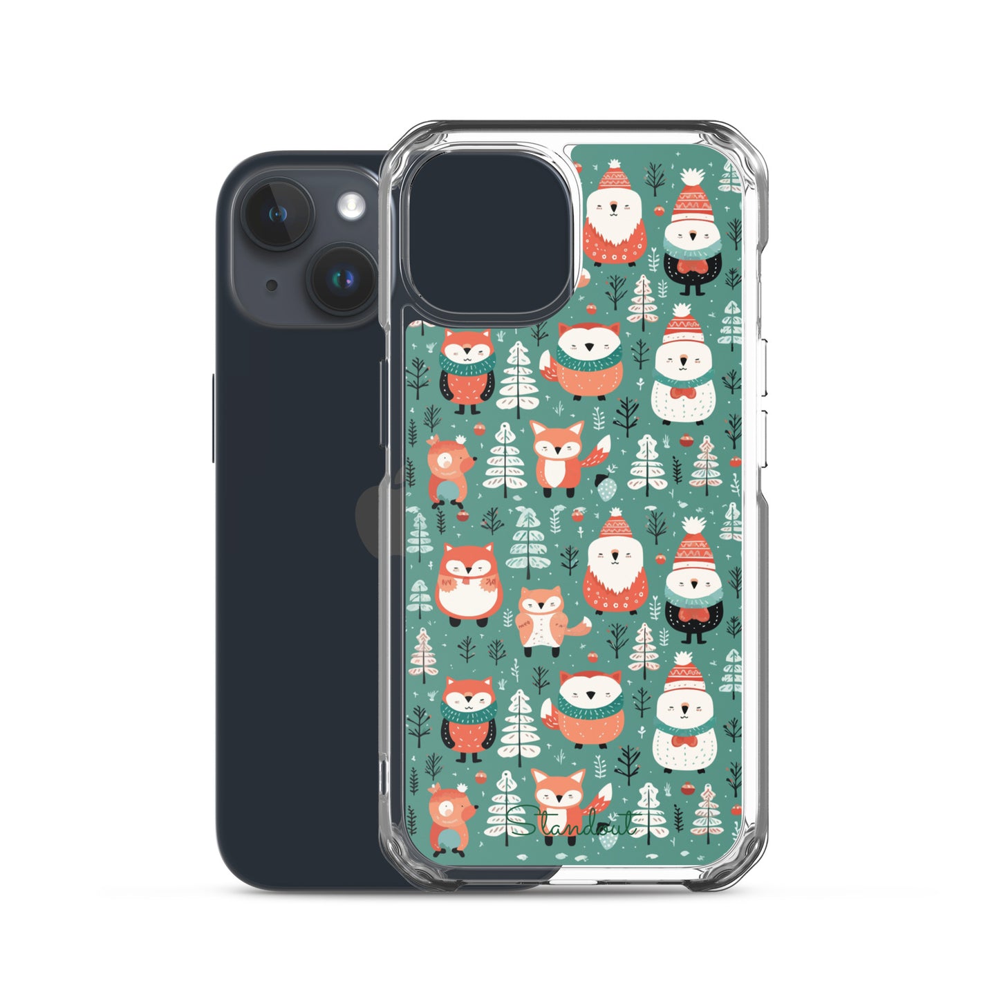 Christmas Spirit Clear Case for iPhone® CCI046