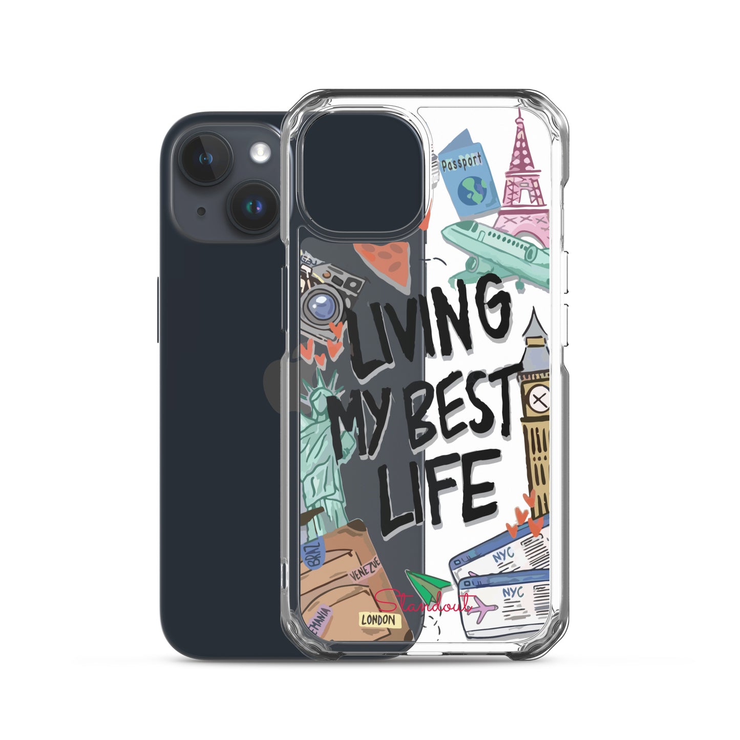 Living my Best Life Clear Case for iPhone® CCI073