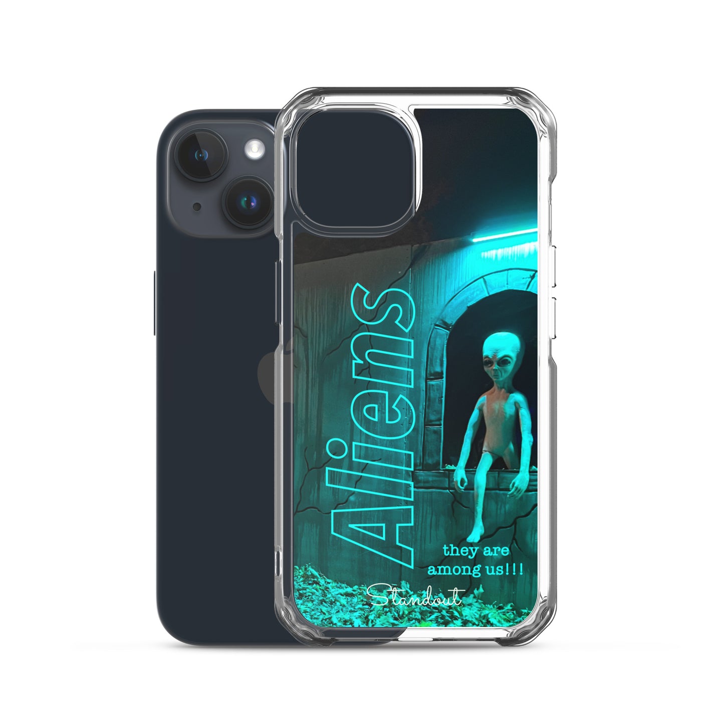 Aliens Clear Case for iPhone® CCI092