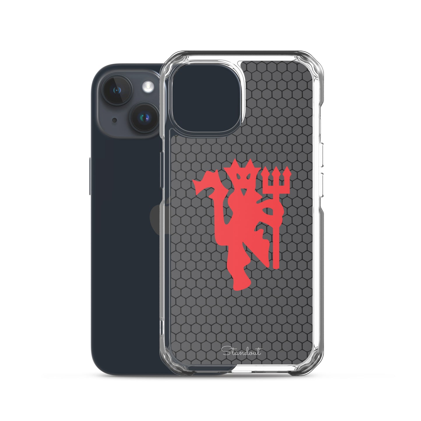 Red Devils Clear Case for iPhone®