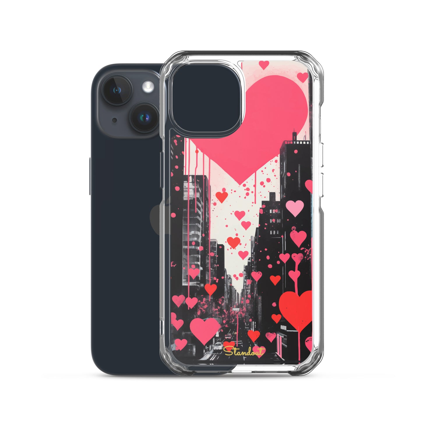 Hearts in the city Clear Case for iPhone®