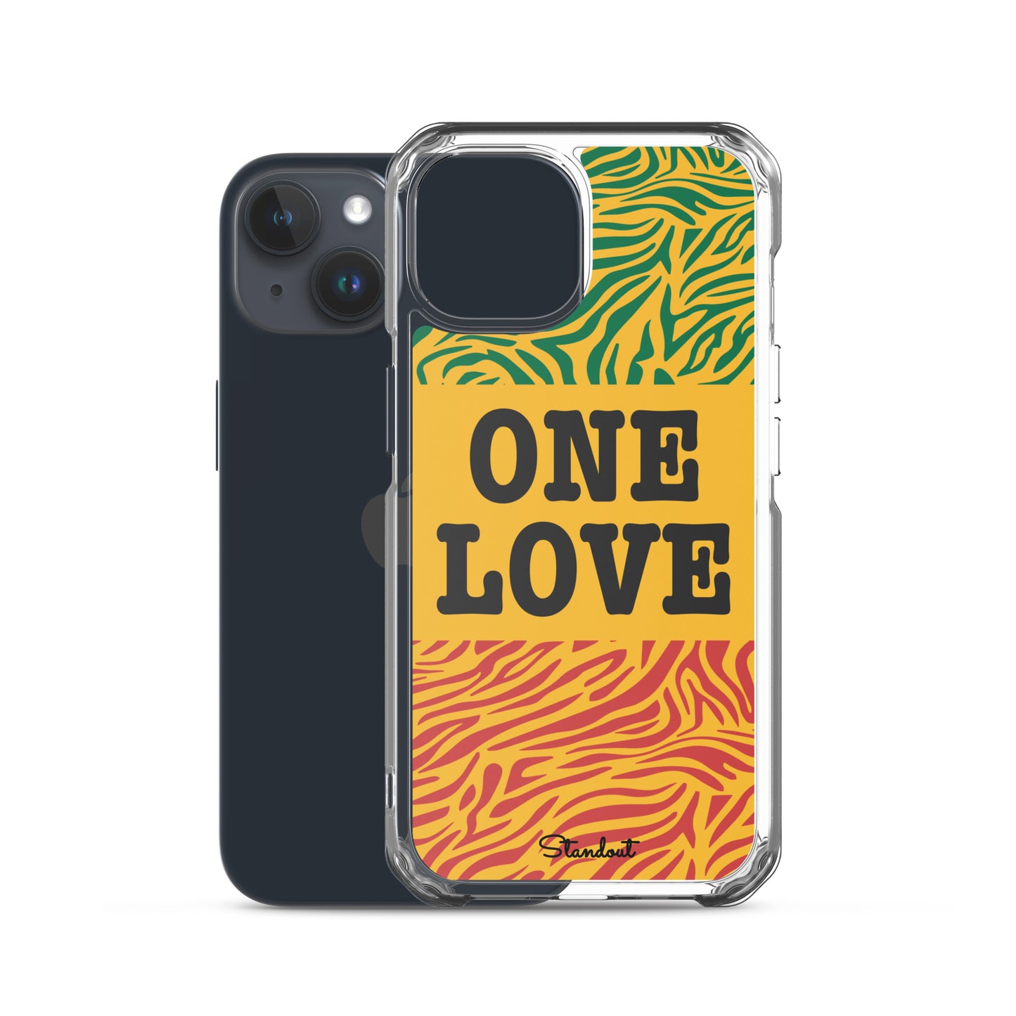 One Love Clear Case for iPhone®