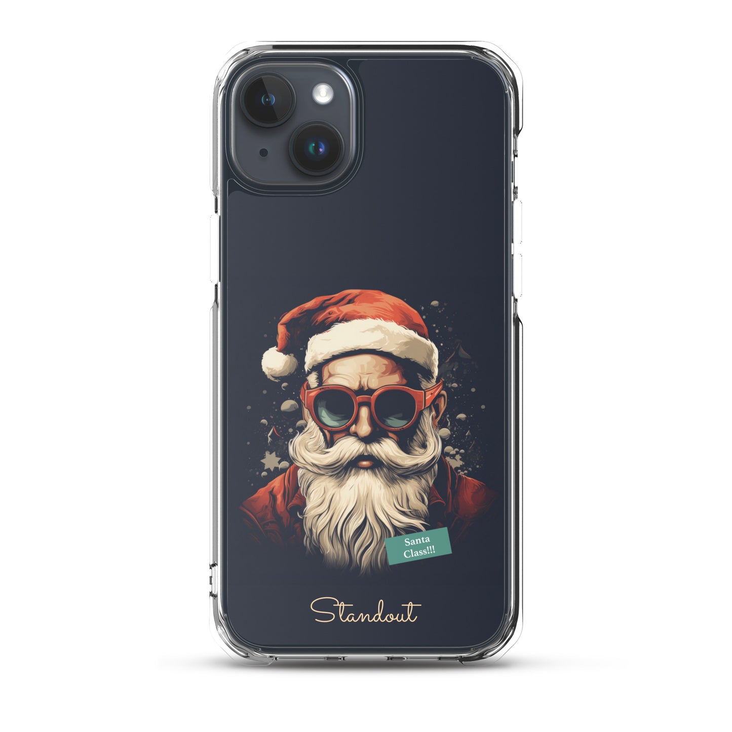 Santa Class Clear Case for iPhone® CCI025