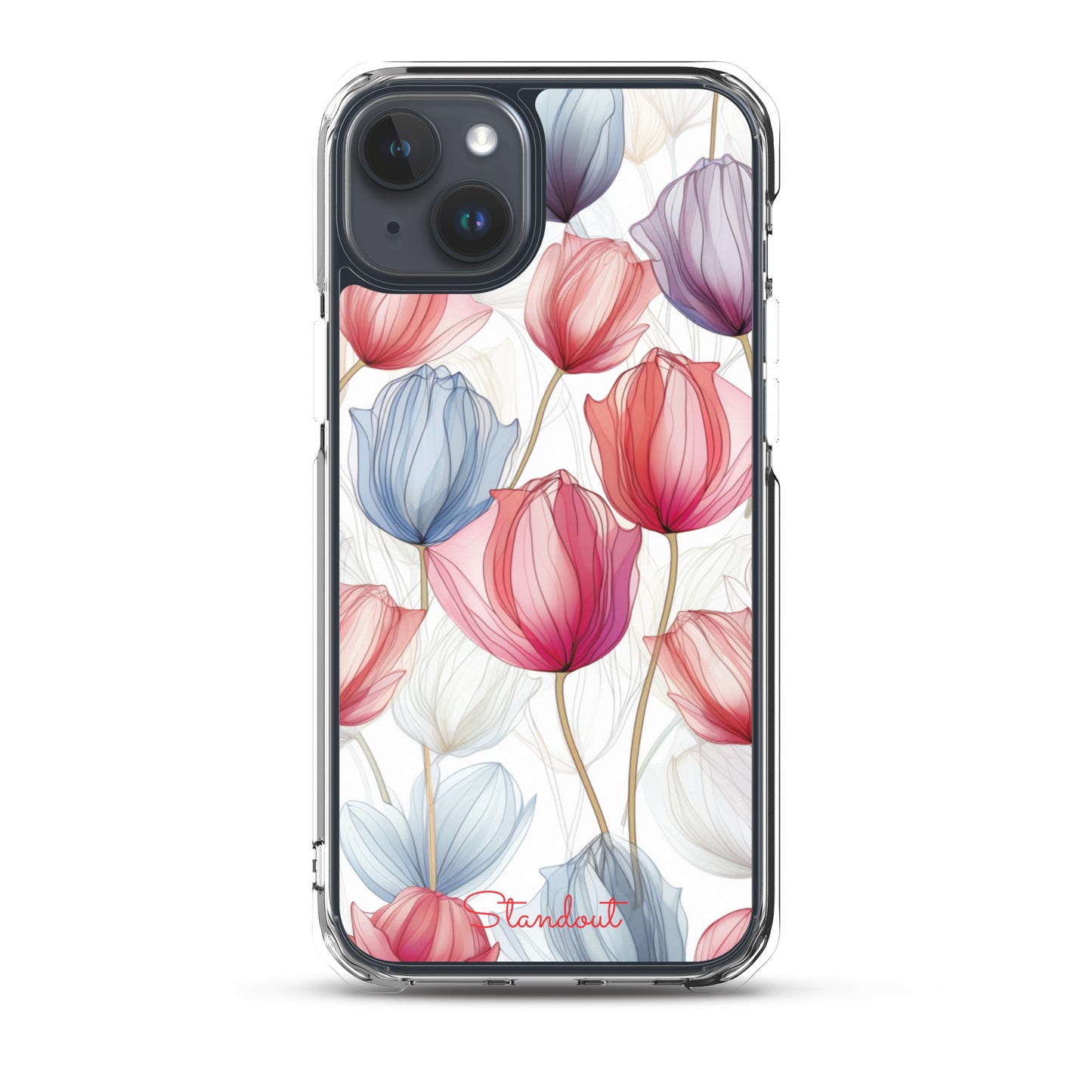 Flowers Tulip Clear Case for iPhone® CCI031