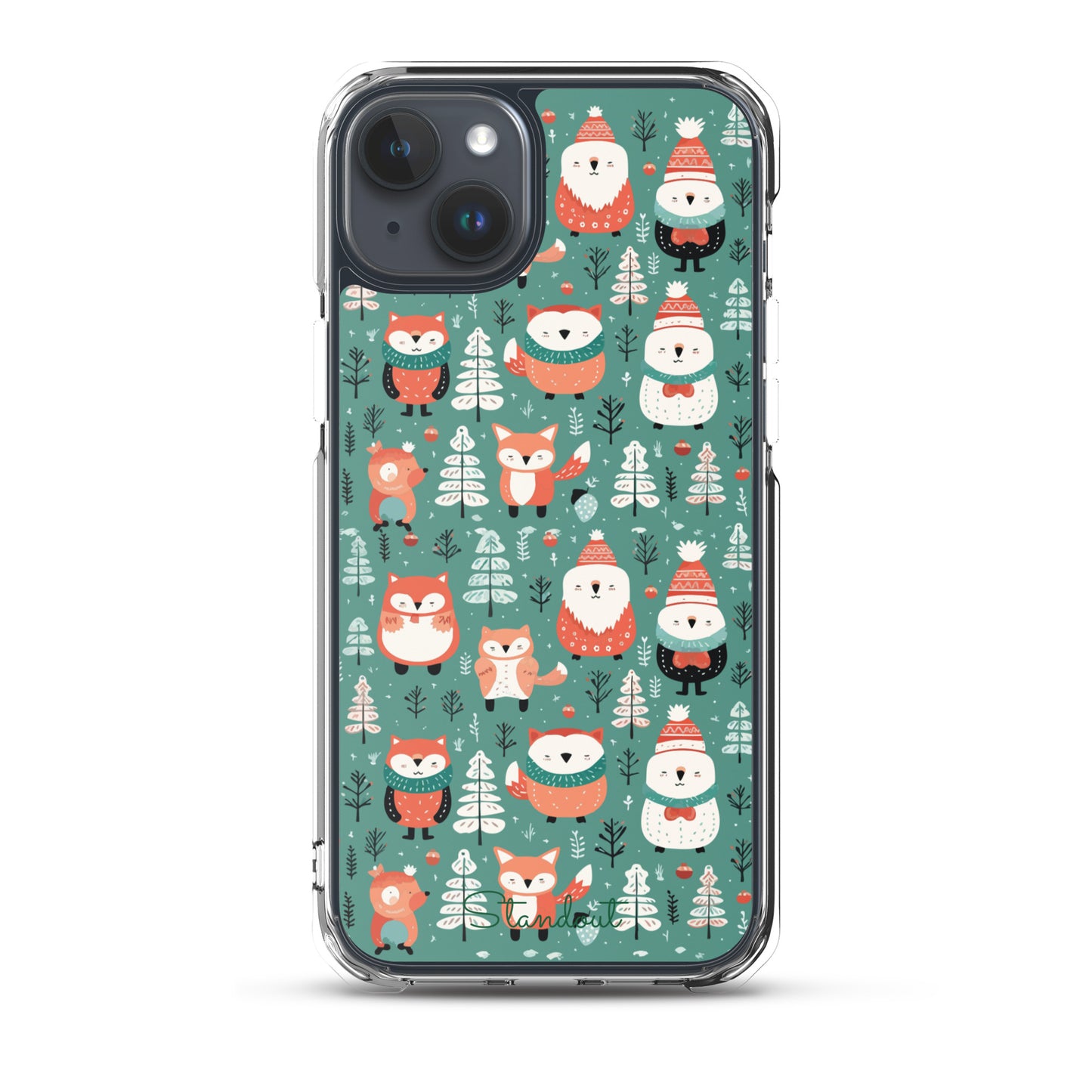 Christmas Spirit Clear Case for iPhone® CCI046