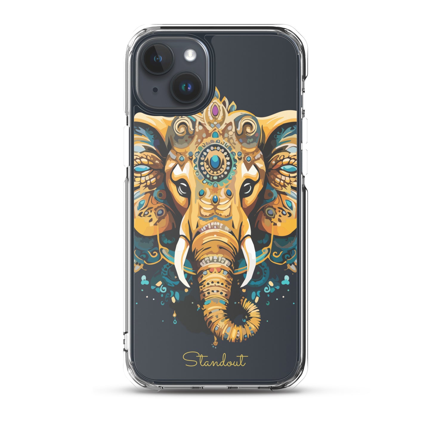 Beautiful Elephant Clear Case for iPhone® CCI077