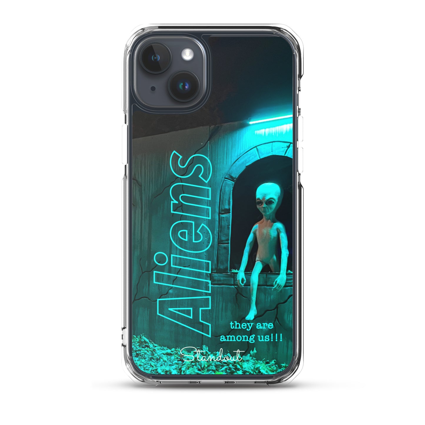 Aliens Clear Case for iPhone® CCI092