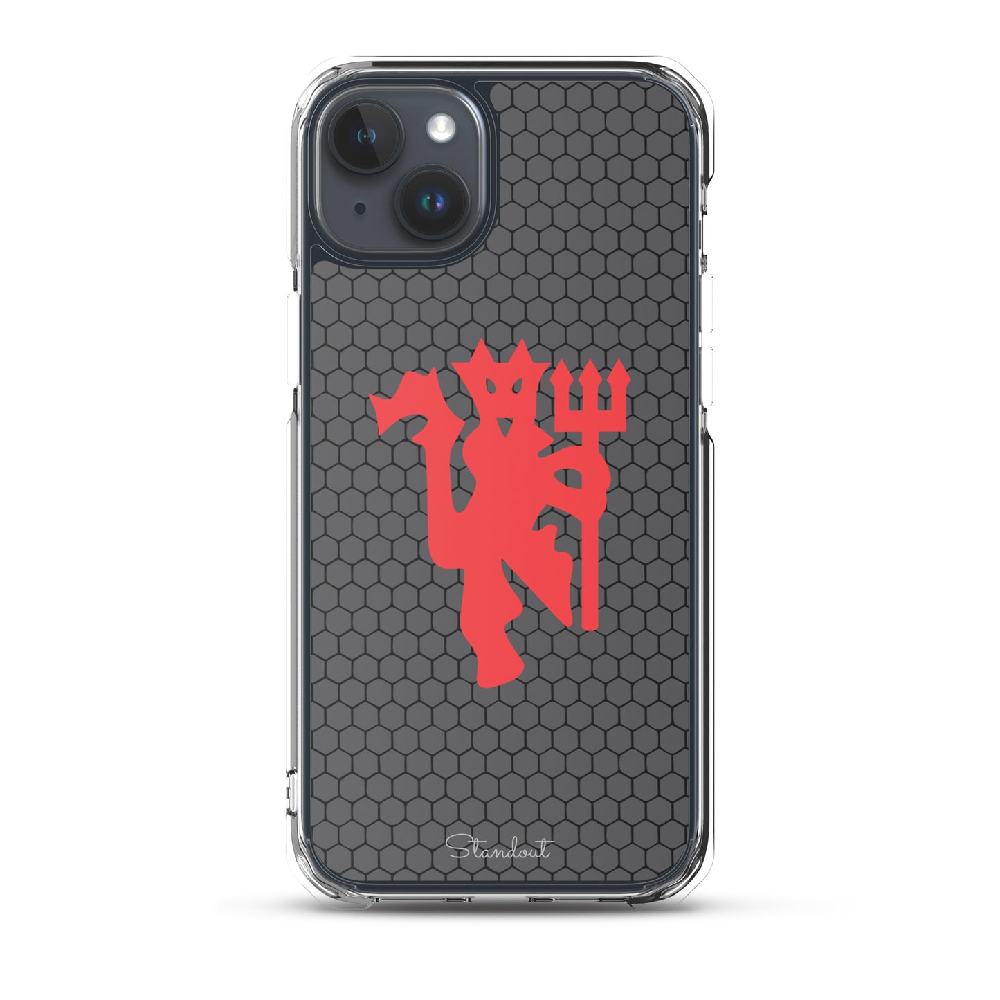 Red Devils Clear Case for iPhone®