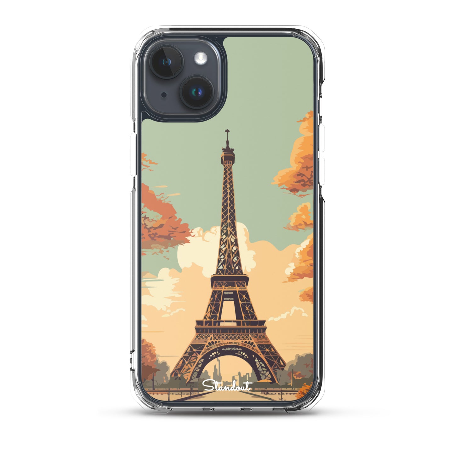 Eiffel Tower Clear Case for iPhone®