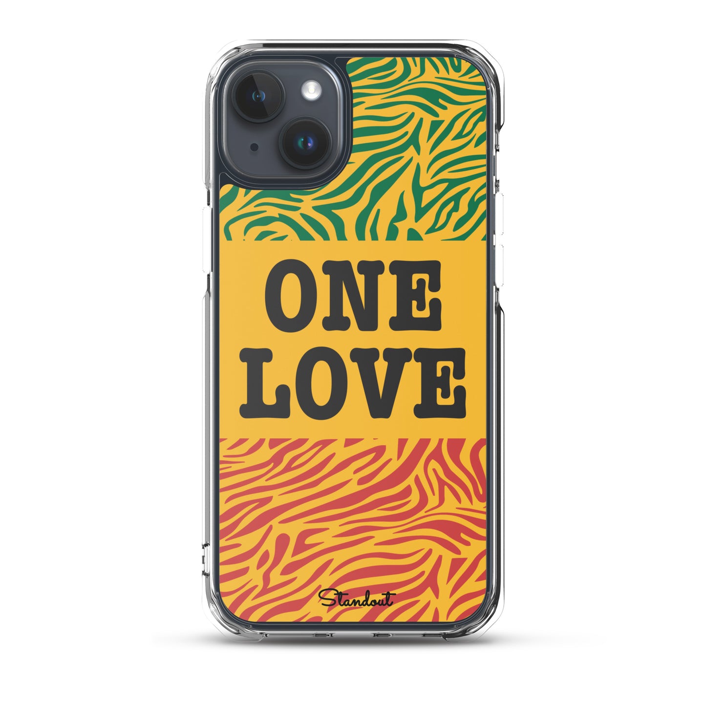 One Love Clear Case for iPhone®