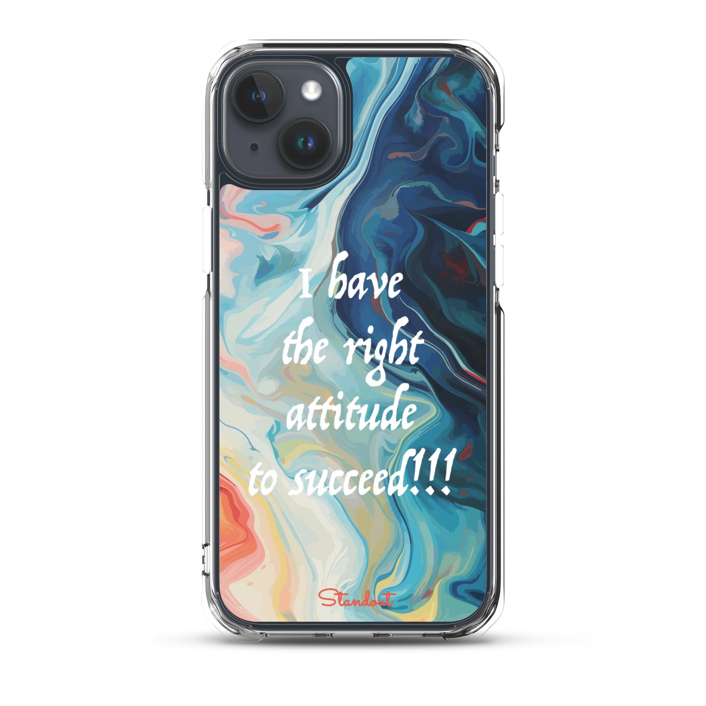 The right attitude Clear Case for iPhone®