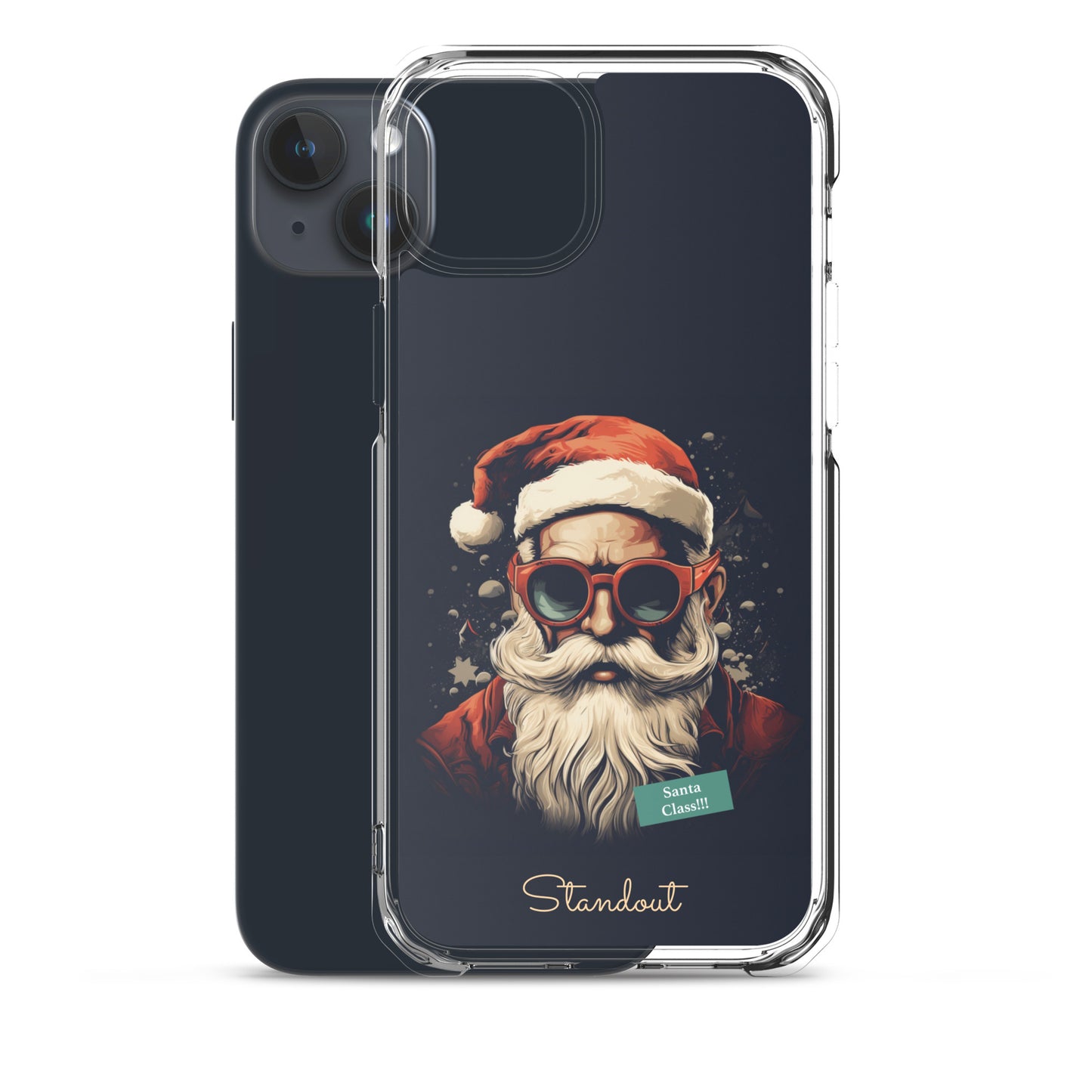 Santa Class Clear Case for iPhone® CCI025