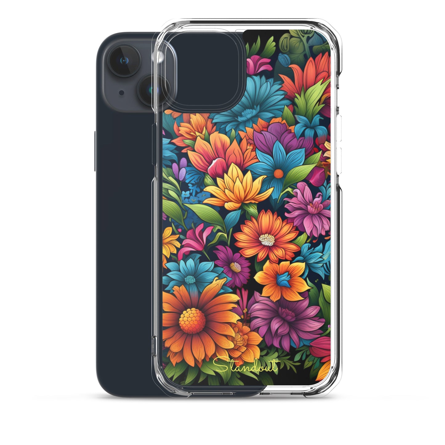 Flowers Multiple Clear Case for iPhone® CCI037