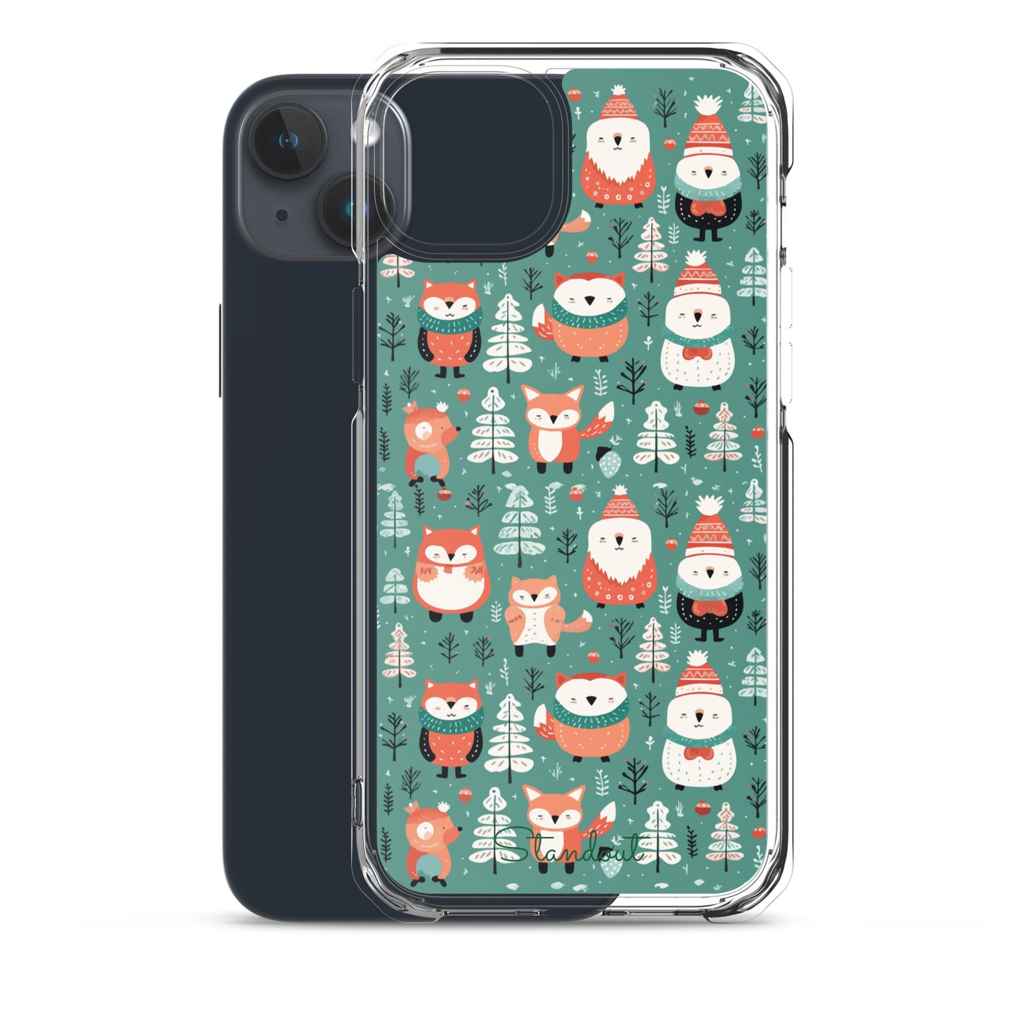 Christmas Spirit Clear Case for iPhone® CCI046