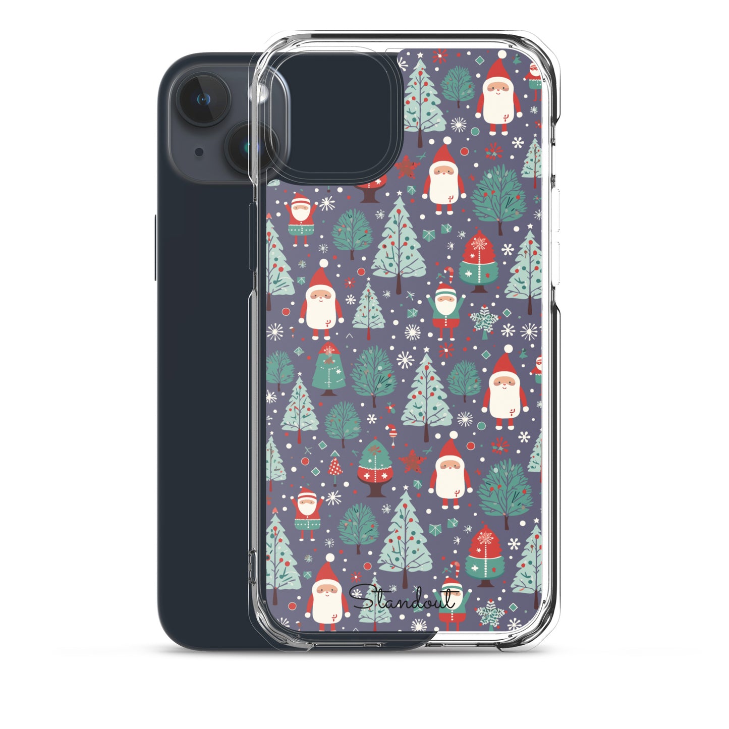 Christmas Spirit Clear Case for iPhone® CCI070