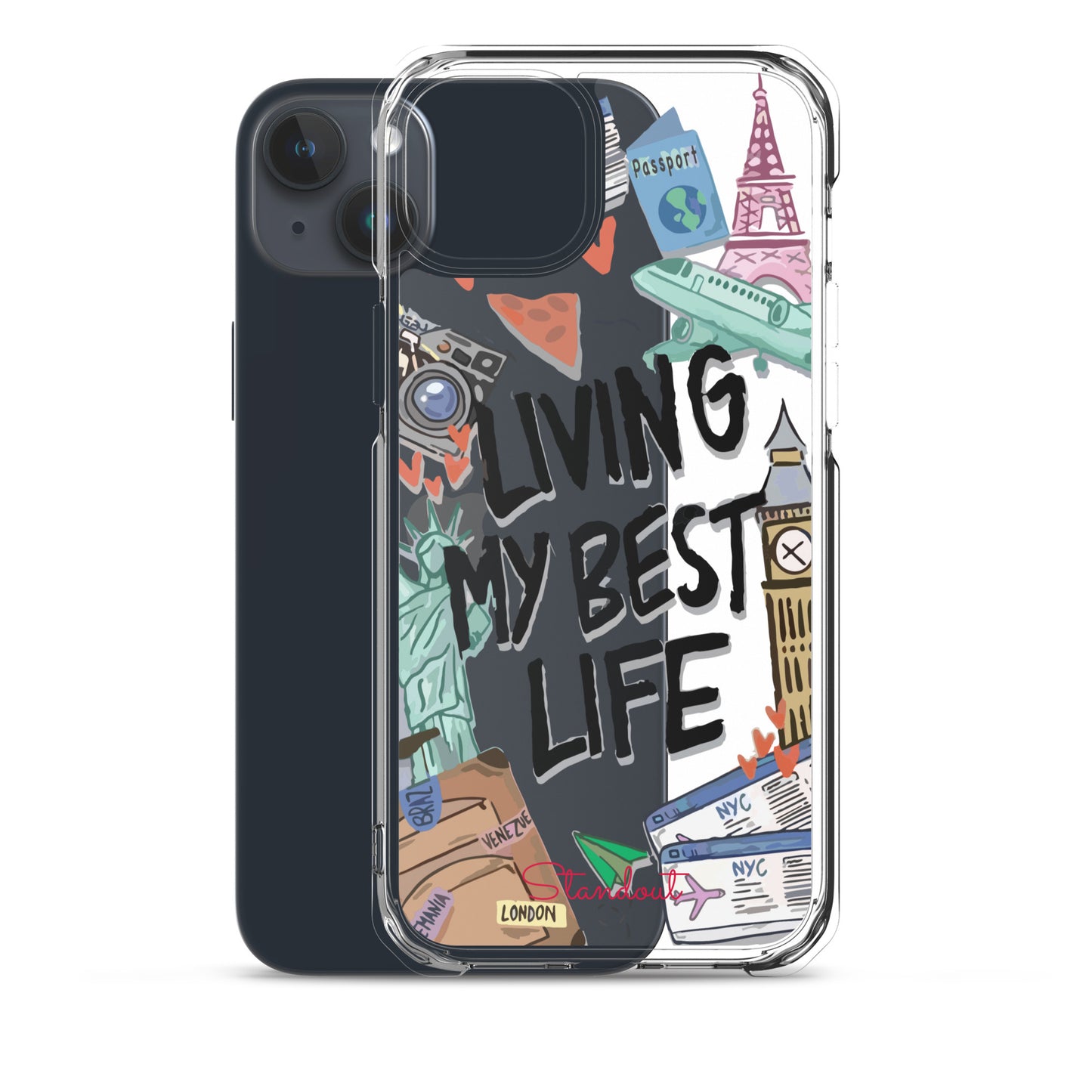 Living my Best Life Clear Case for iPhone® CCI073