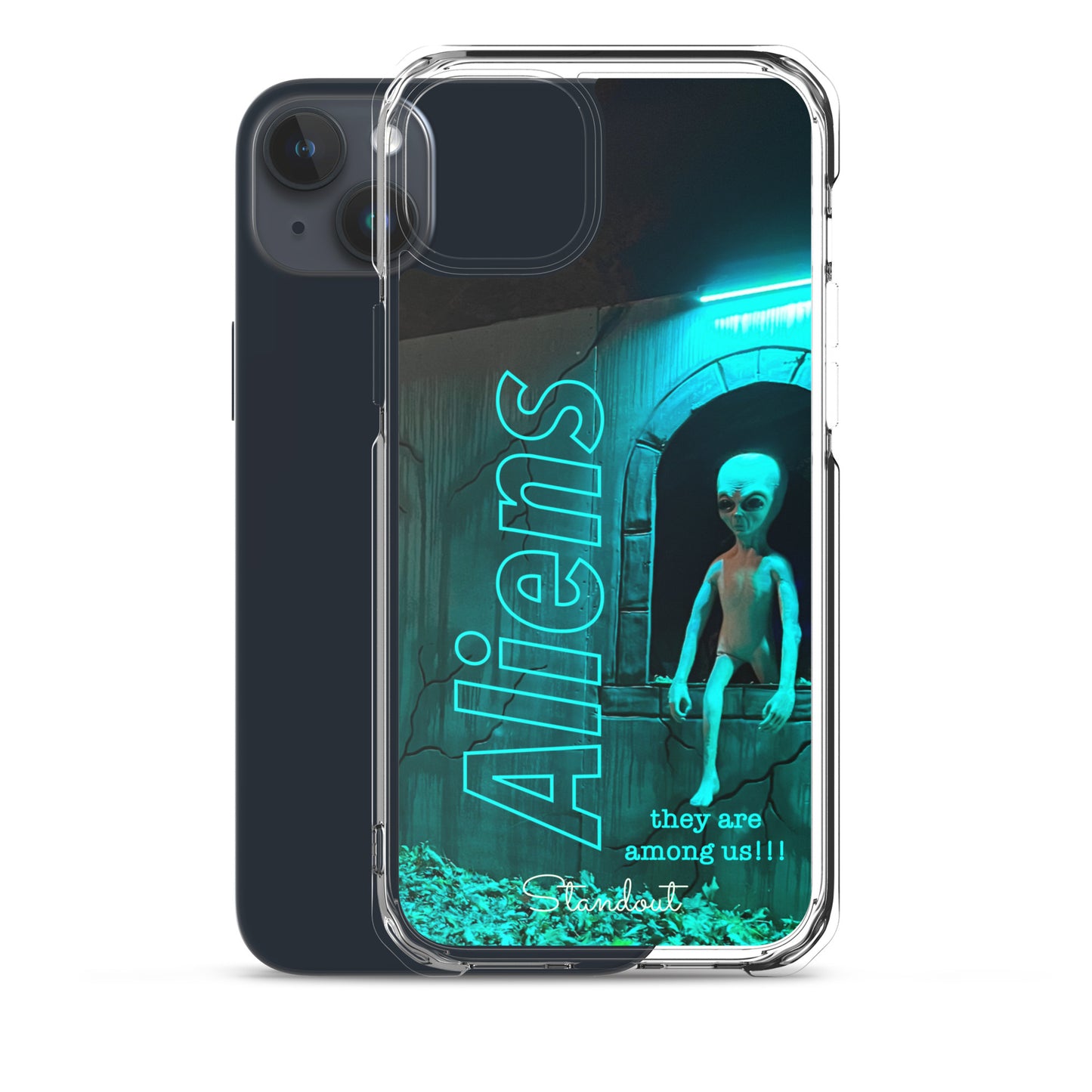 Aliens Clear Case for iPhone® CCI092