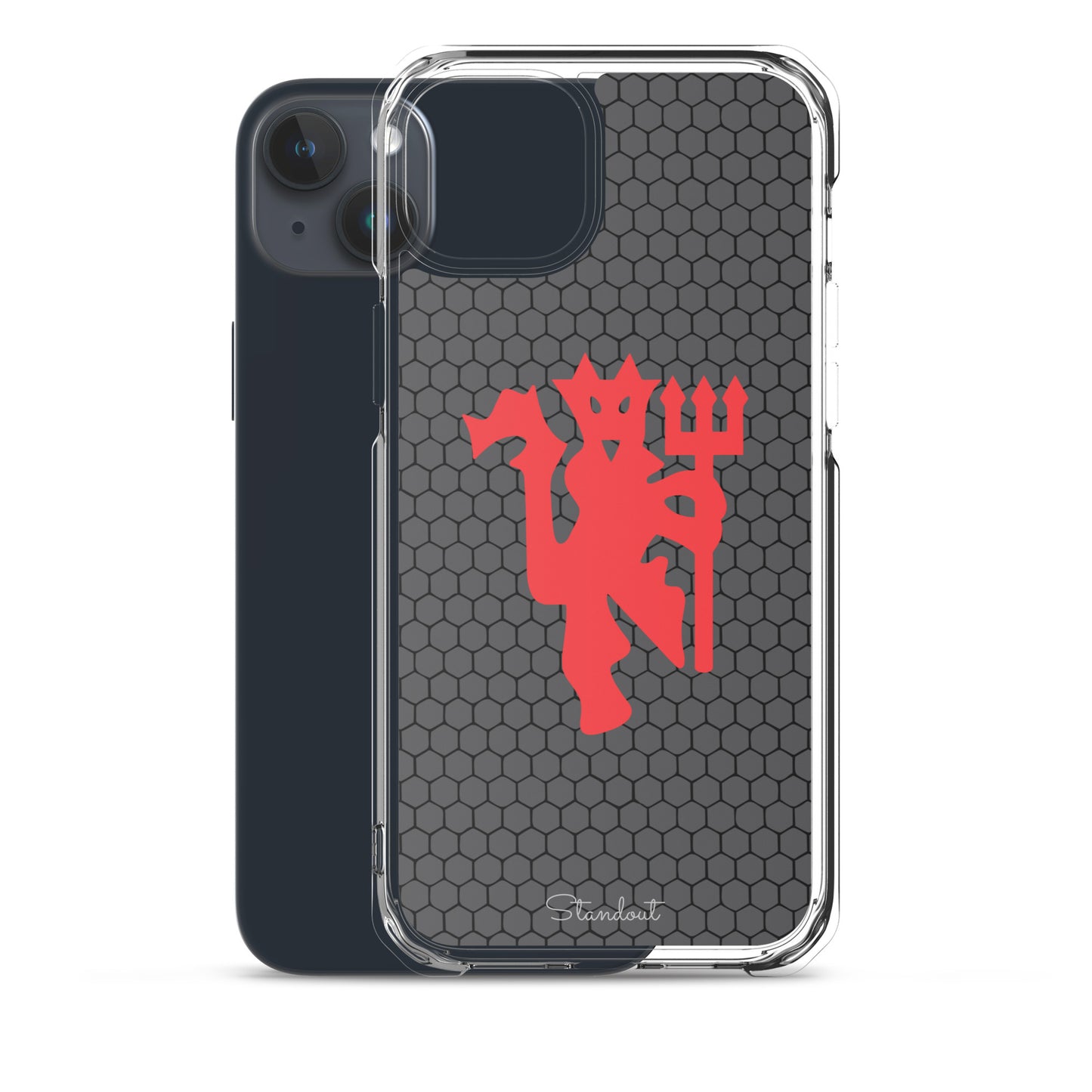 Red Devils Clear Case for iPhone®