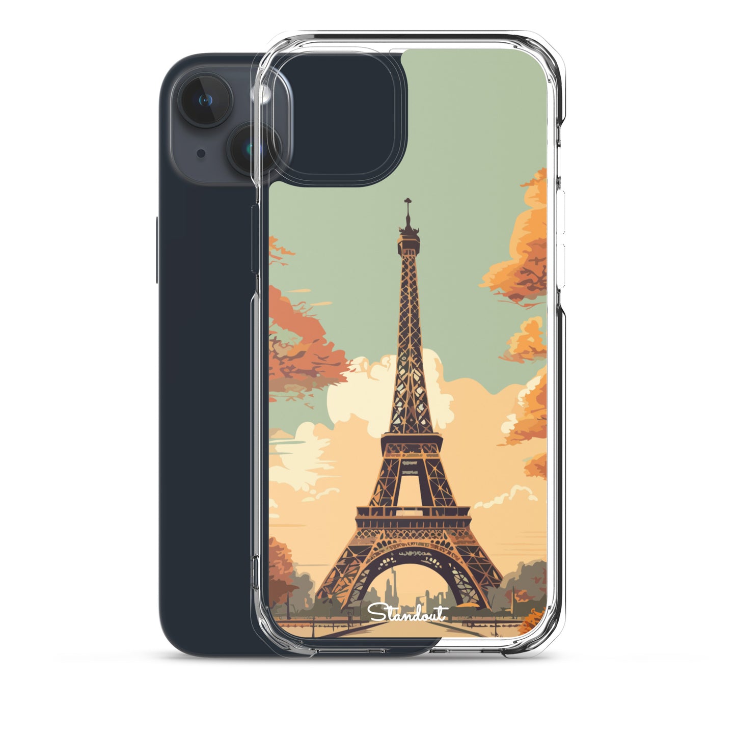 Eiffel Tower Clear Case for iPhone®