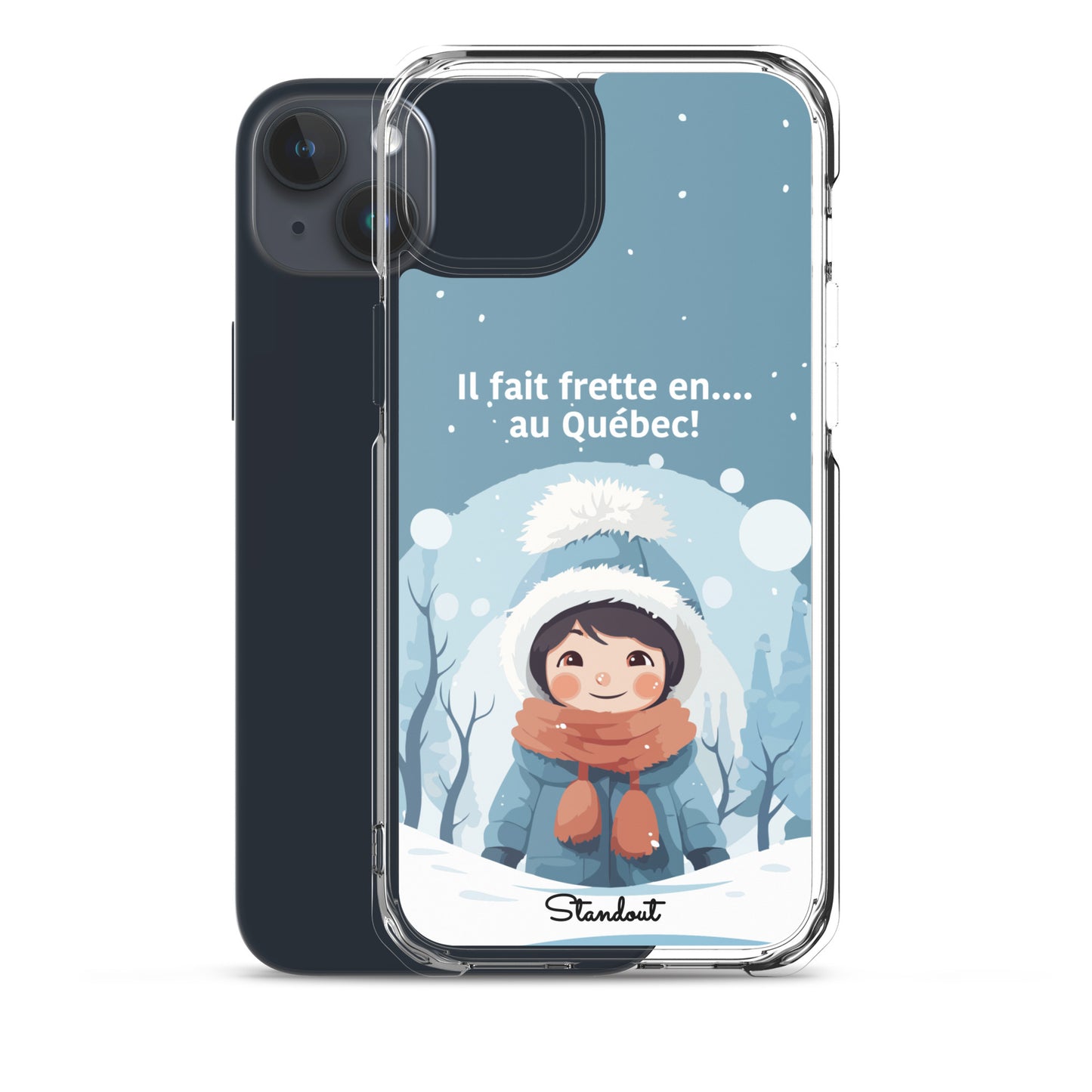 Hiver Québec Clear Case for iPhone®