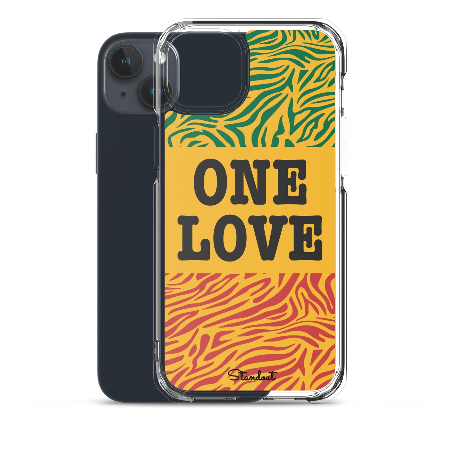 One Love Clear Case for iPhone®