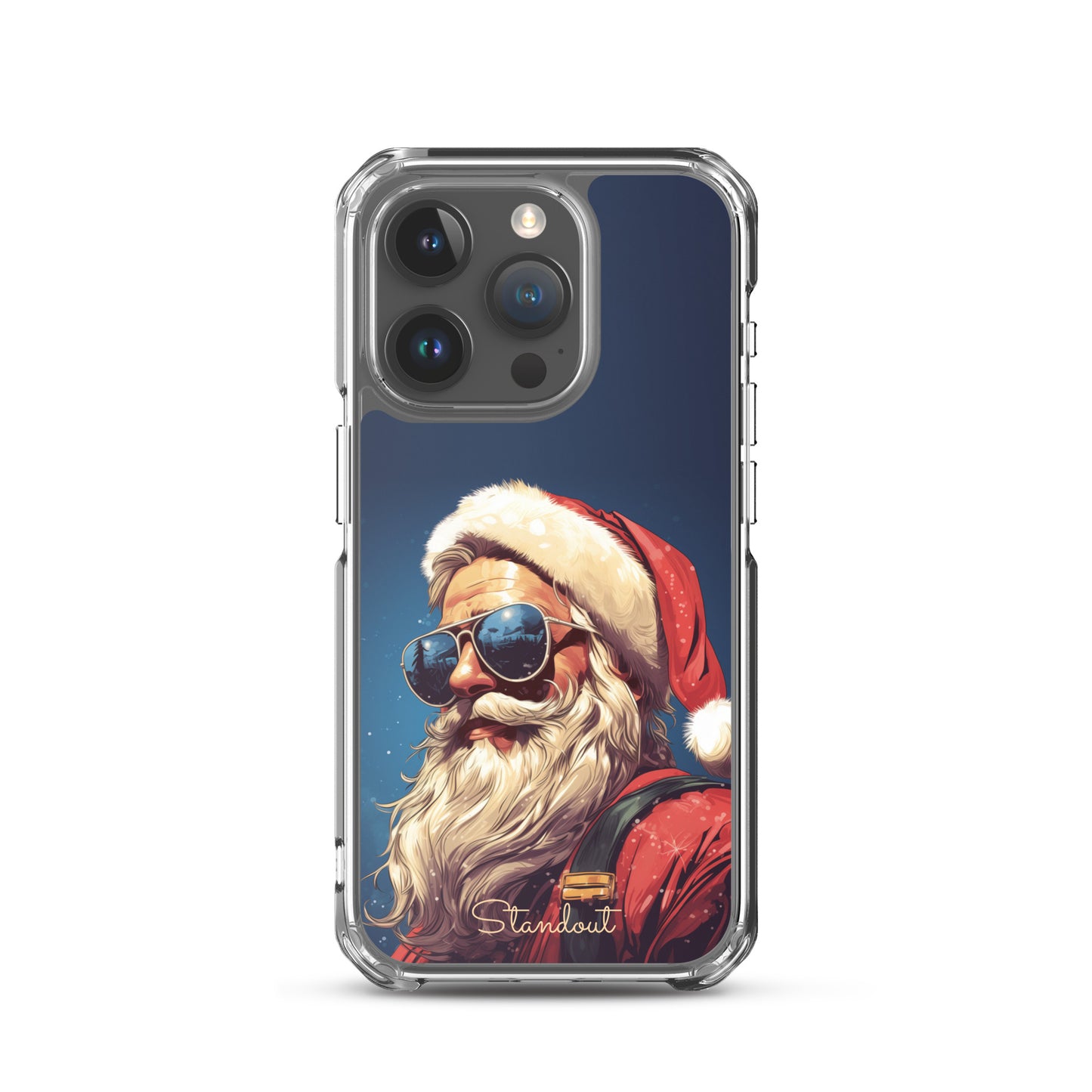 Santa Class Clear Case for iPhone® CCI019