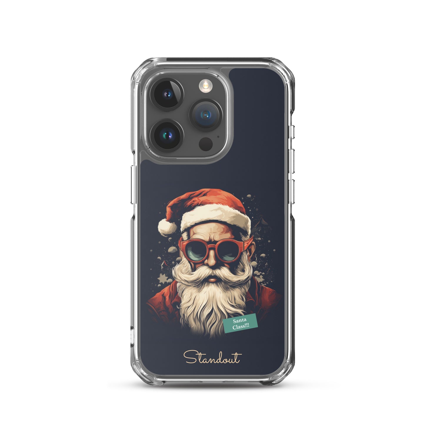 Santa Class Clear Case for iPhone® CCI025