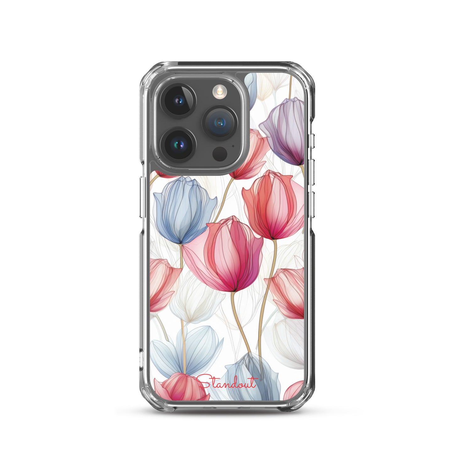 Flowers Tulip Clear Case for iPhone® CCI031