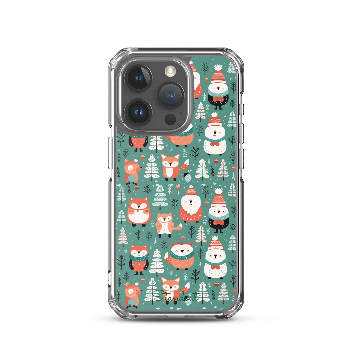 Christmas Spirit Clear Case for iPhone® CCI046