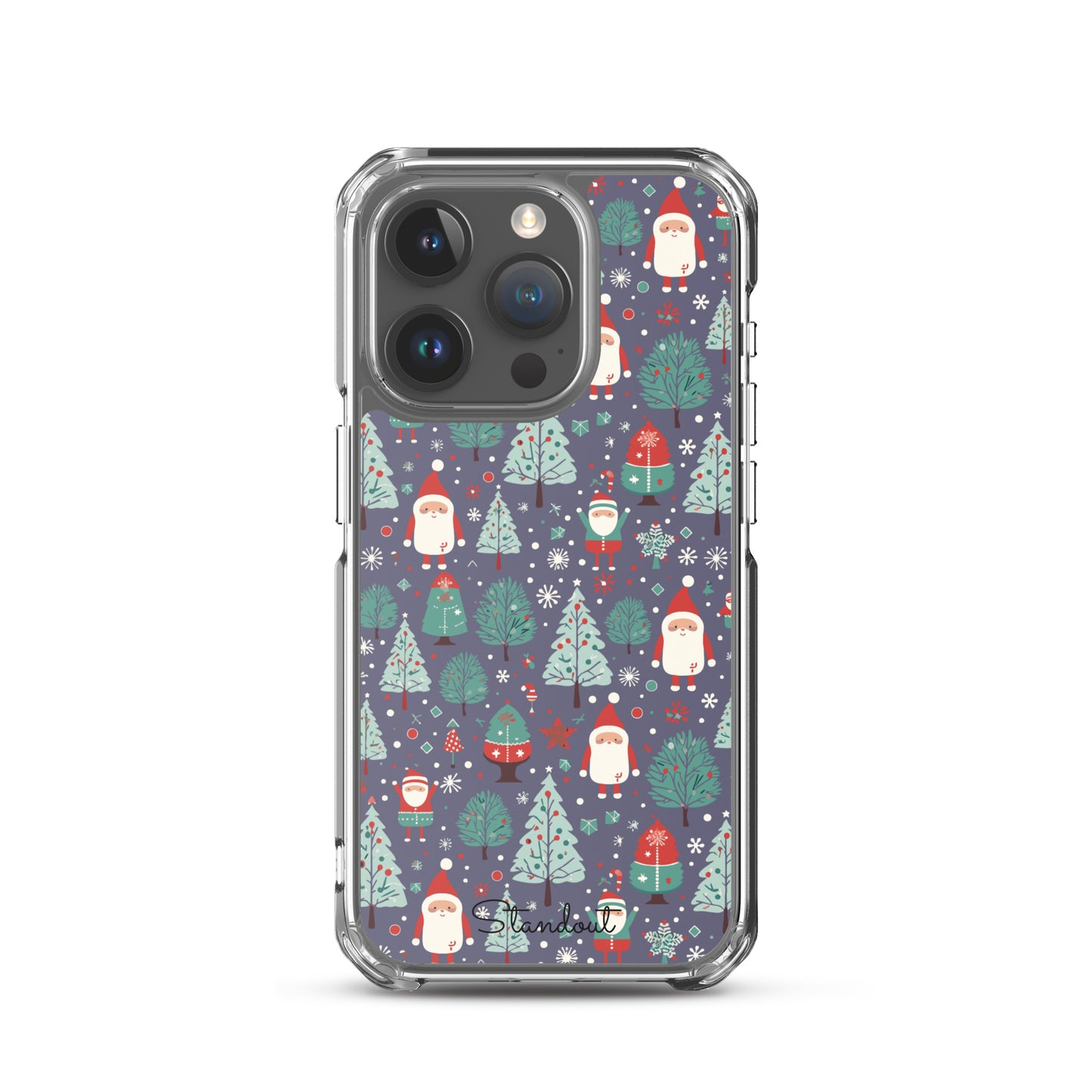 Christmas Spirit Clear Case for iPhone® CCI070