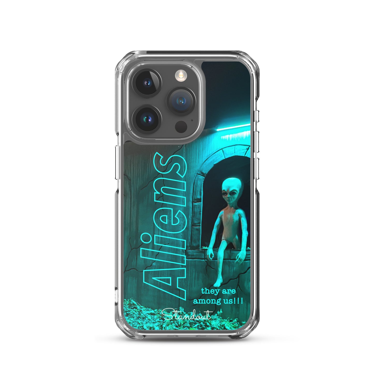 Aliens Clear Case for iPhone® CCI092