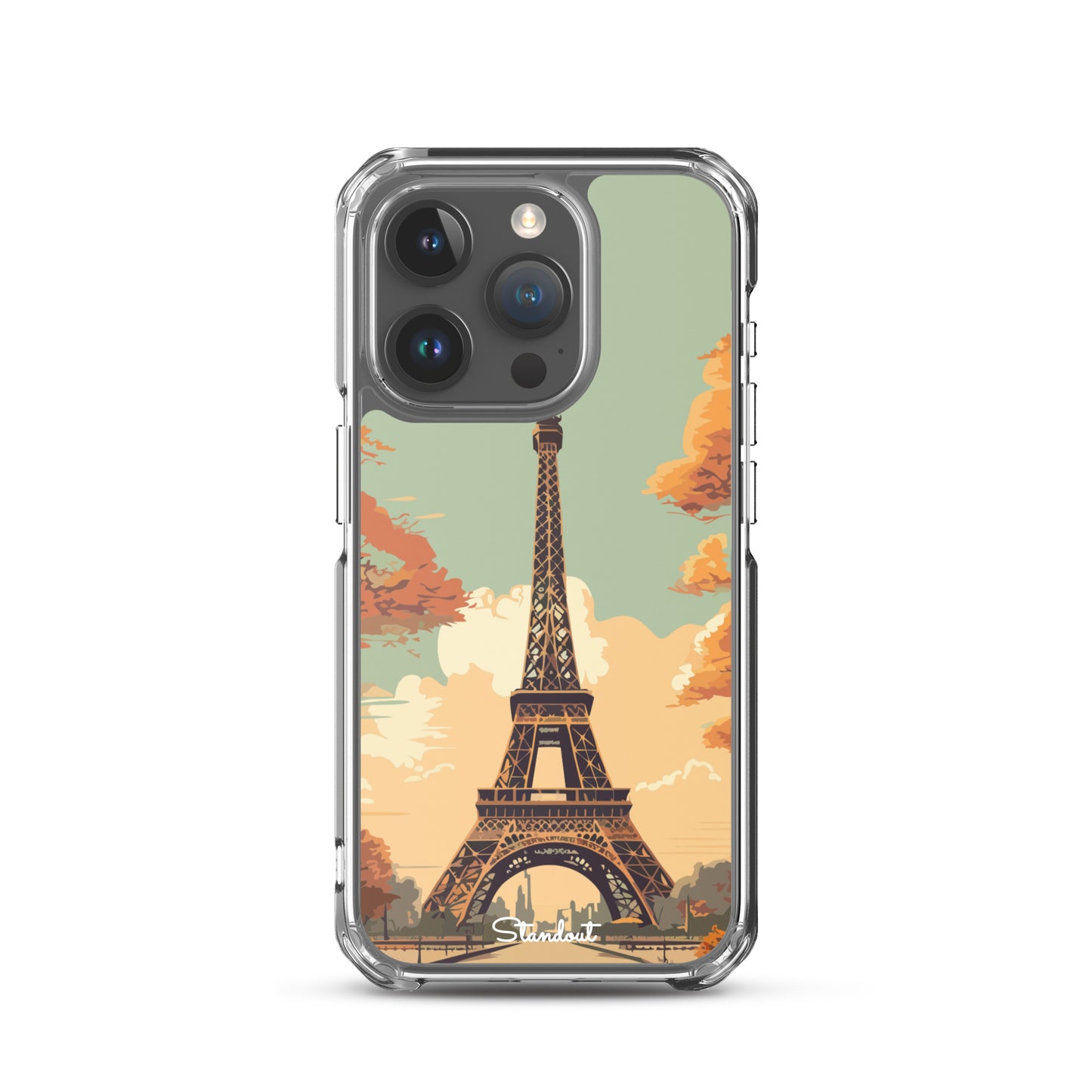 Eiffel Tower Clear Case for iPhone®