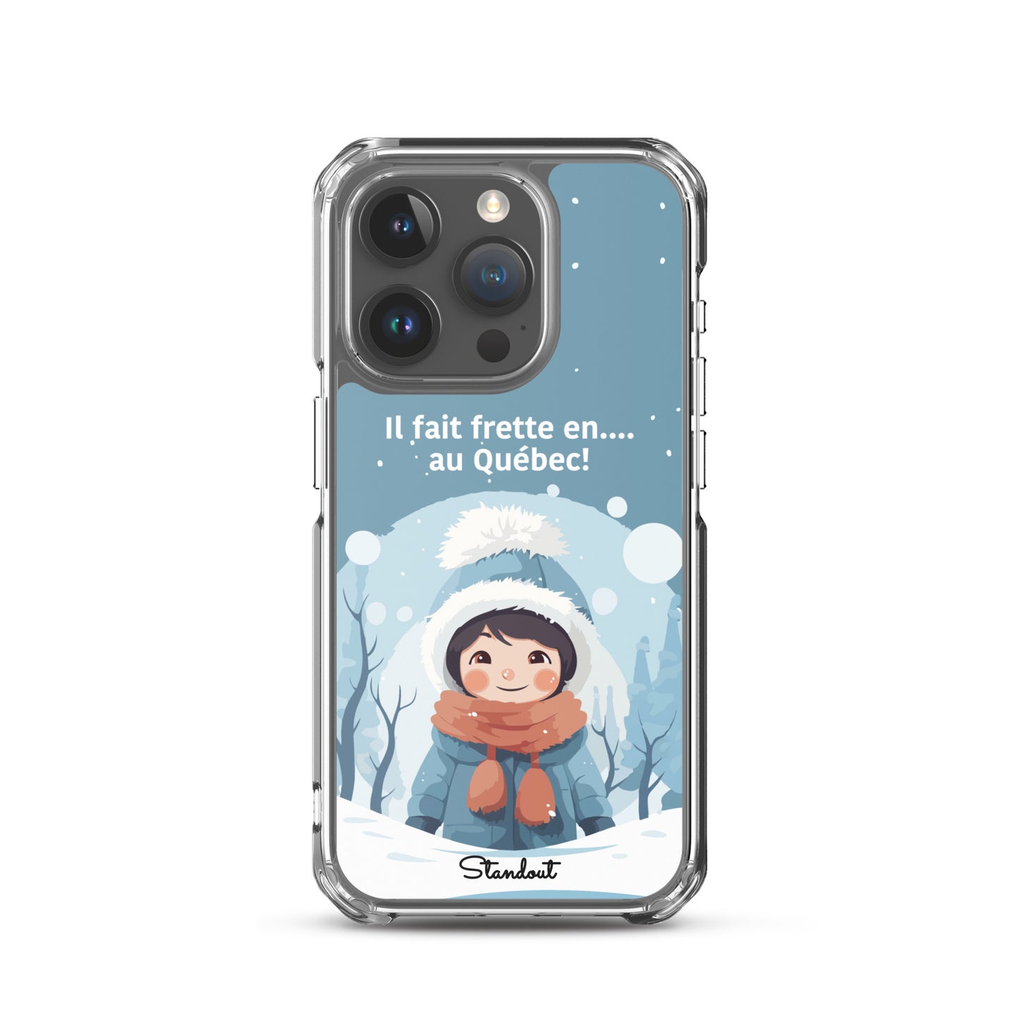 Hiver Québec Clear Case for iPhone®